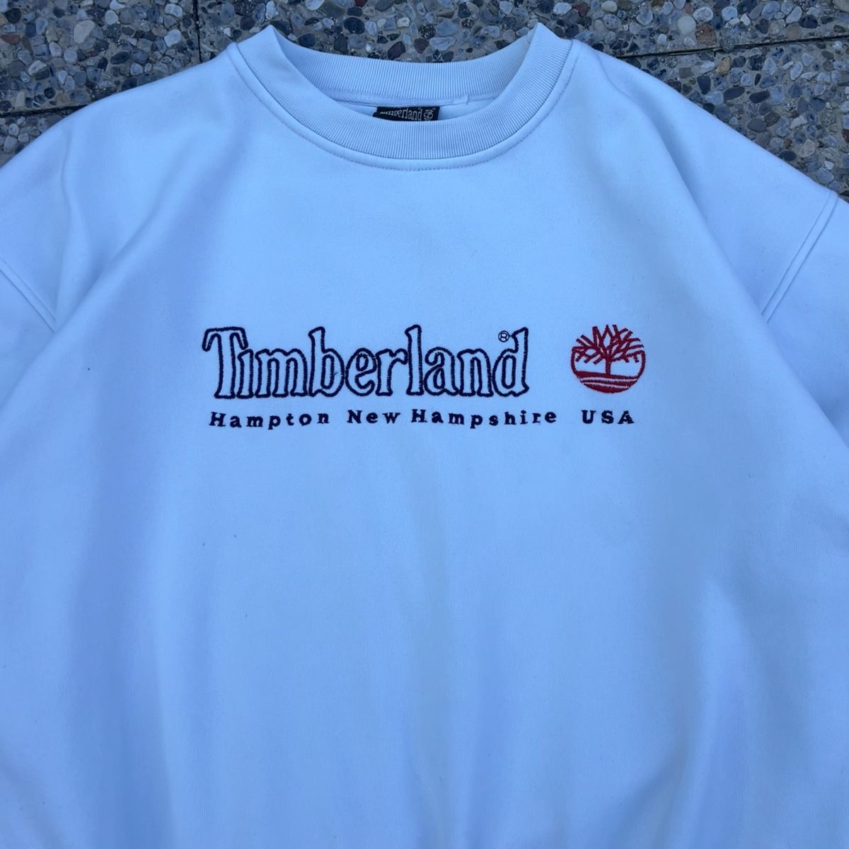 Maglioni & Felpe: Vintage Timberland embroiedered sweatshirt – Usato da brent venduto da fukusapes 1