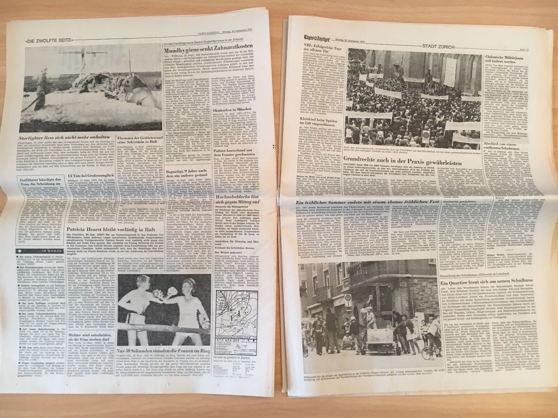 Zeitschriften & Magazine: Tagesanzeiger vom 22. September 1975 – Gebraucht aus Luzern von Jiggy_8898 3