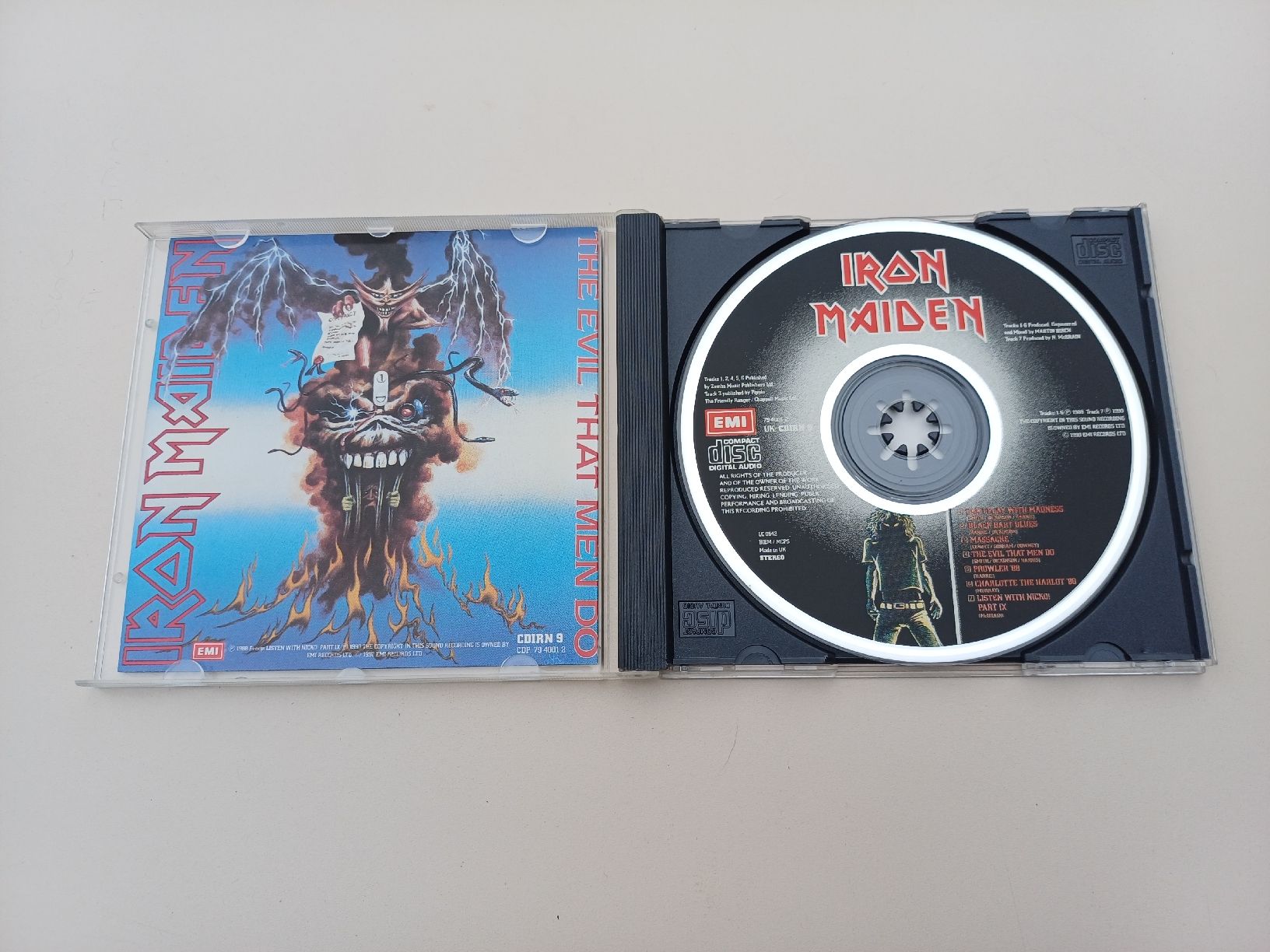 CDs: Iron Maiden "Can I play with Madness" CD – Neu (gemäss Beschreibung) aus Begnins von Drastic-Sound 2