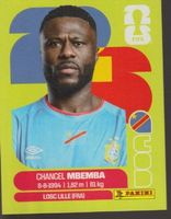 FIFA WORLD CUP 2026 Panini Sticker COD 6 CHANCEL MBEMBA