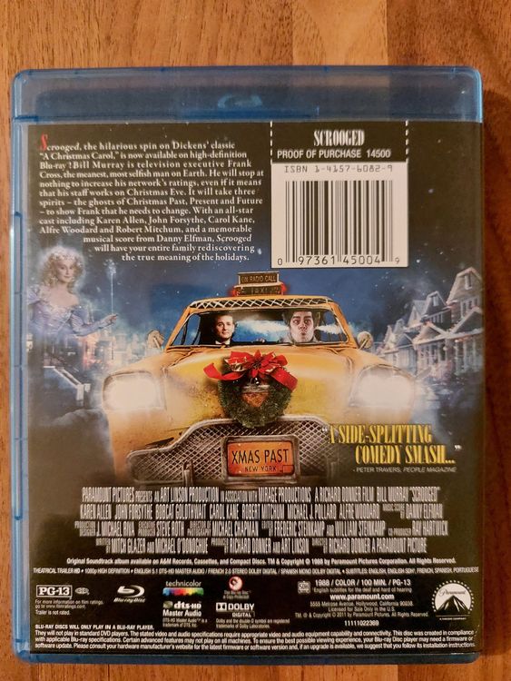 Blu Ray - Scrooged / Die Geister die ich rief 1988 | Kaufen auf Ricardo