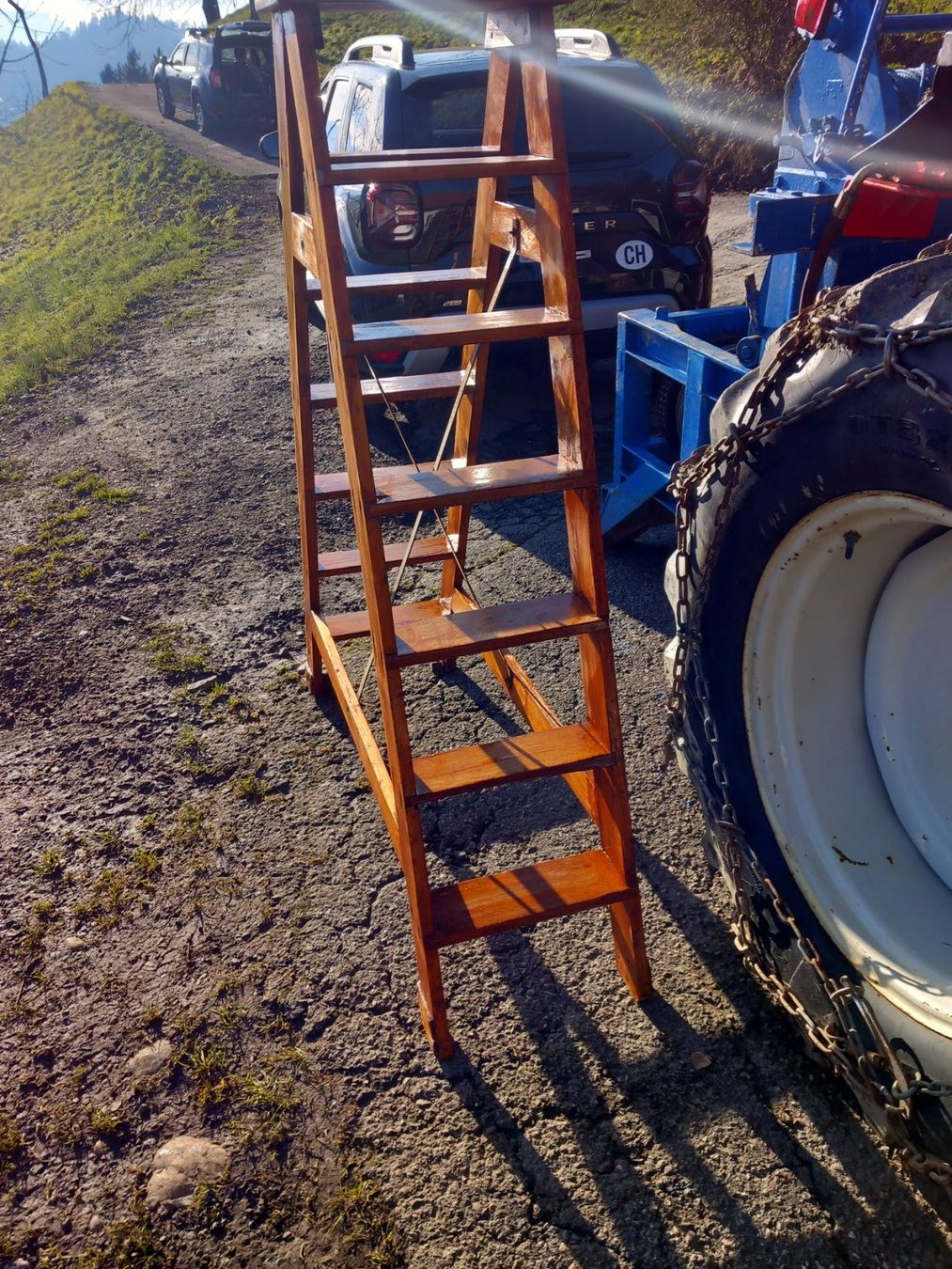 Scale: Holzbockleiter – Usato da Wolhusen venduto da S.Bucher 1