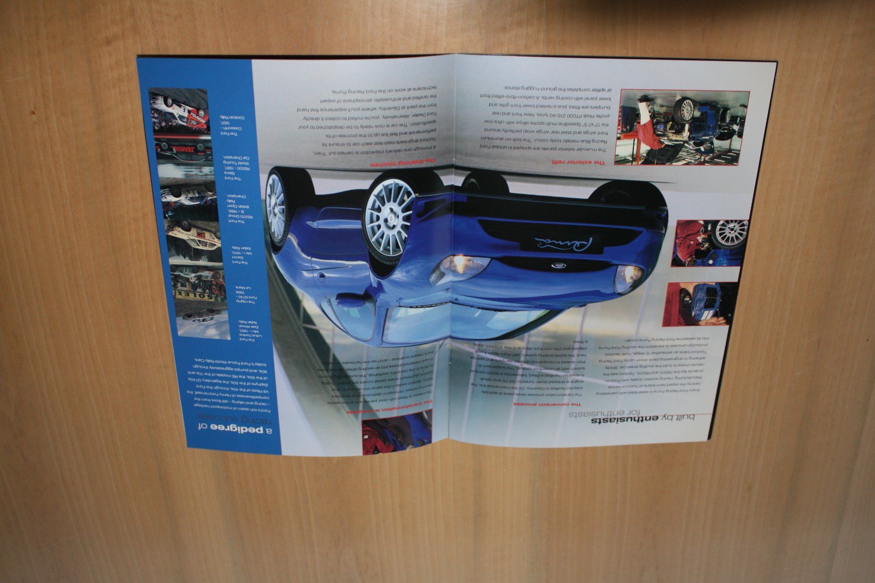 Ford Documenti: Ford Puma "Racing Puma" 10/1999 – Usato da Wikon venduto da erwin400 4