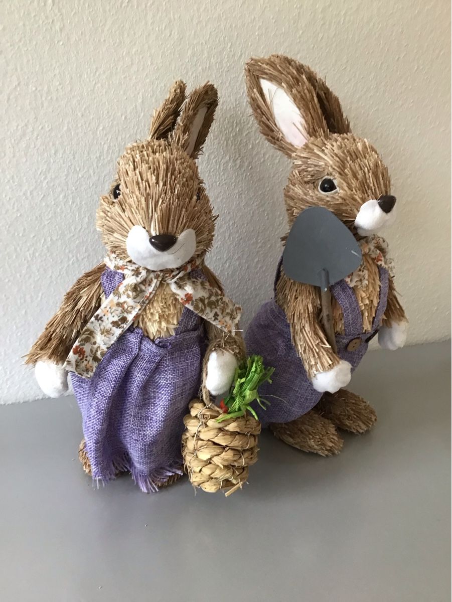 Tutte le decorazioni: Hasen Ostern aus Stroh – Usato da Frenkendorf venduto da silasho 1