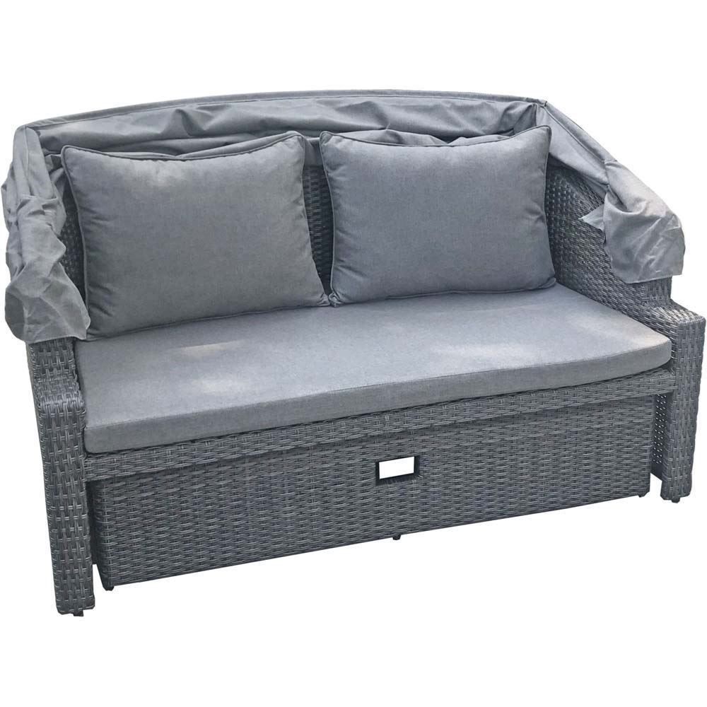 Gartenliegen & Strandkörbe: Garten Funktions Sofa mit Sonnendach – Neu und originalverpackt aus Kriens von Mikado-Geschenke 2