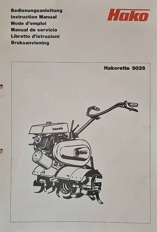 Hako Alle Maschinen: Hako Gartenfräse – Gebraucht aus Gipf-Oberfrick von Rwin5916