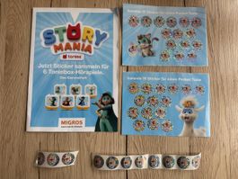 41 Story Mania Sticker Migros – Tonie Sammelaktion
