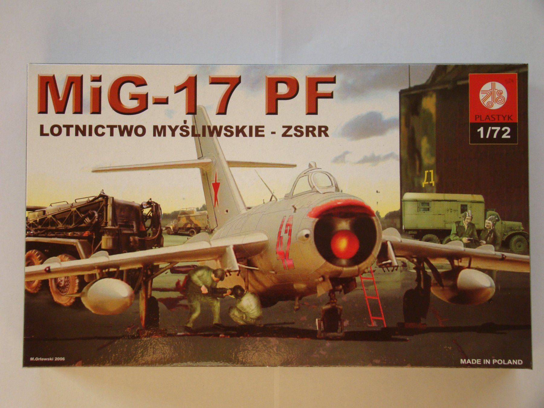 Kit di modellismo & Modellini statici: MiG-17 PF - ein einstrahliges Kampfflugzeug – Nuovo e nell'imballaggio originale da Muttenz venduto da flyte