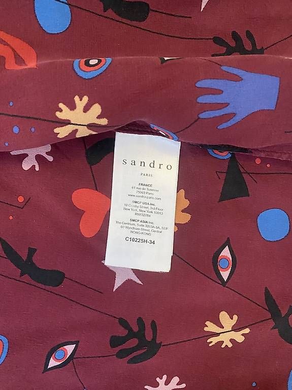 Camicette: Sandro Bluse Seide – Usato da Bottmingen venduto da ili_7c8k 1