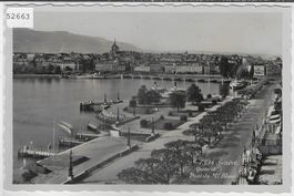 Geneve - Quai et Pont du Mt. Blanc
