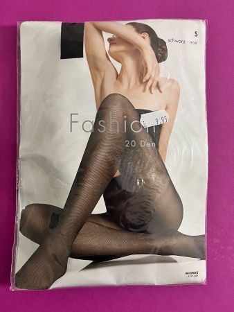 Strumpfhose Migros Fashion, Grösse S (kleines Quadratmuster)