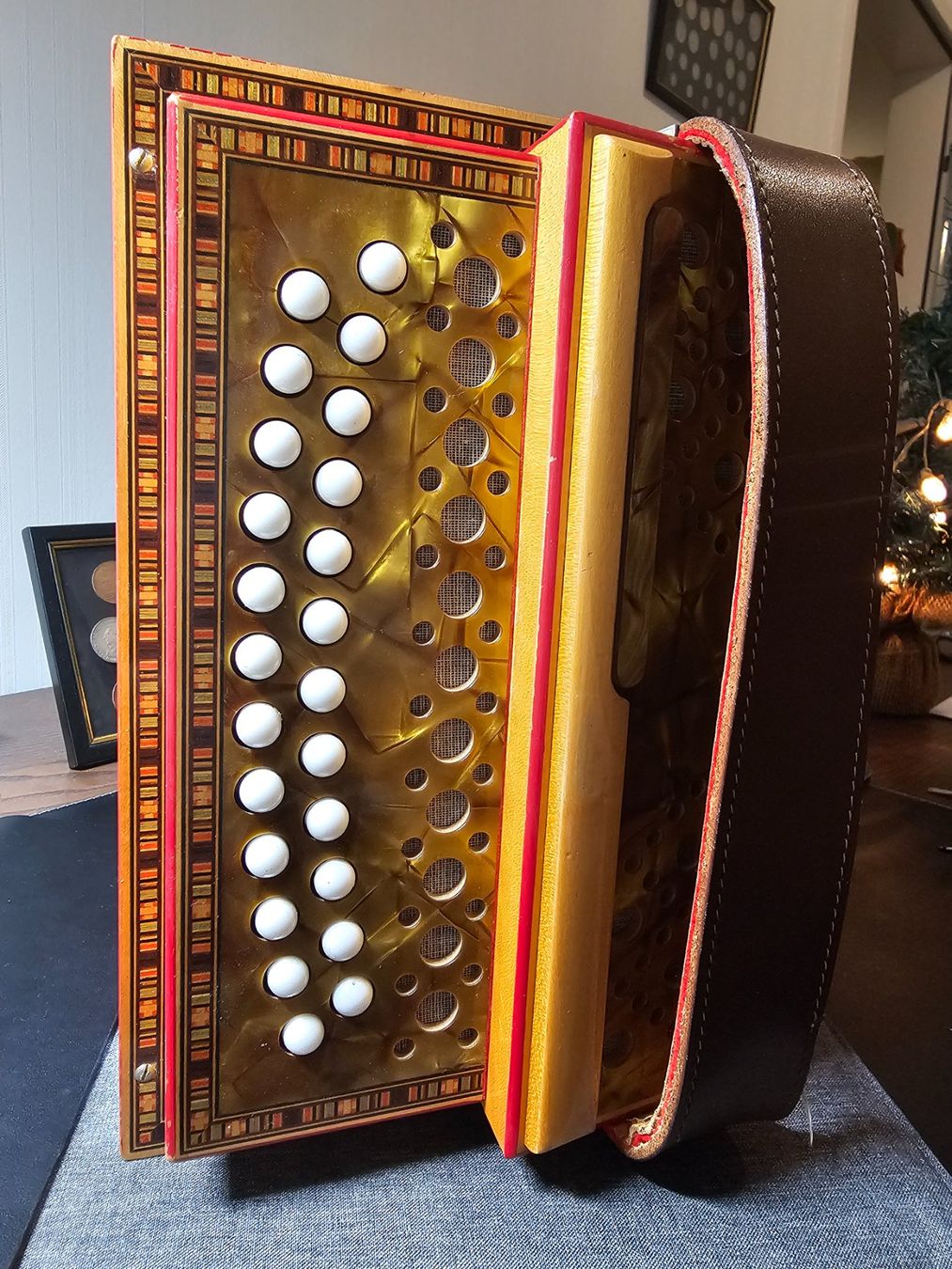 Musikinstrumente: J.A. Nussbaumer Schwyzerörgeli 24b B – Gebraucht aus Perly von gae_8qhq 2