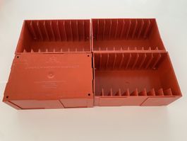Audio Kassetten MC Archivbox Modular Plaston Vintage