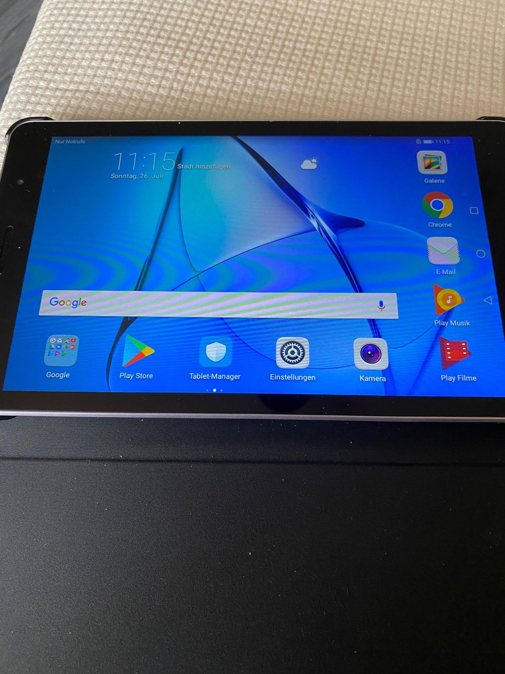 Huawei Tablet PC: HUAWEI Mediapad T3 mit Hülle – Usato da Allenwinden venduto da Obalu 6