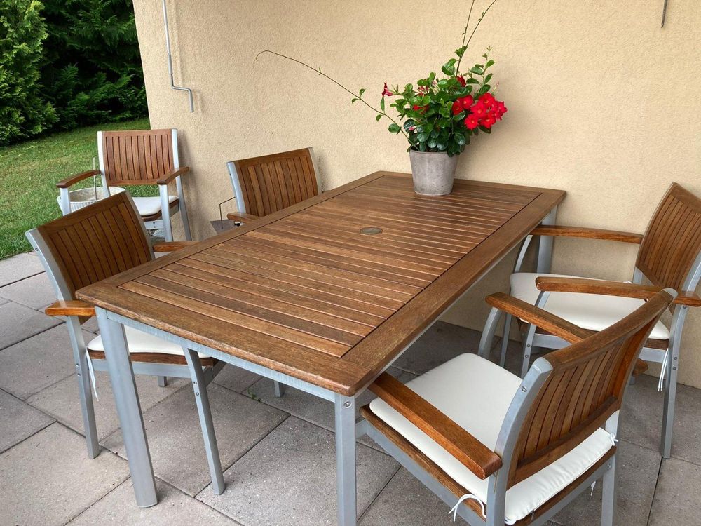 Gartenmobel Teak Gebraucht
