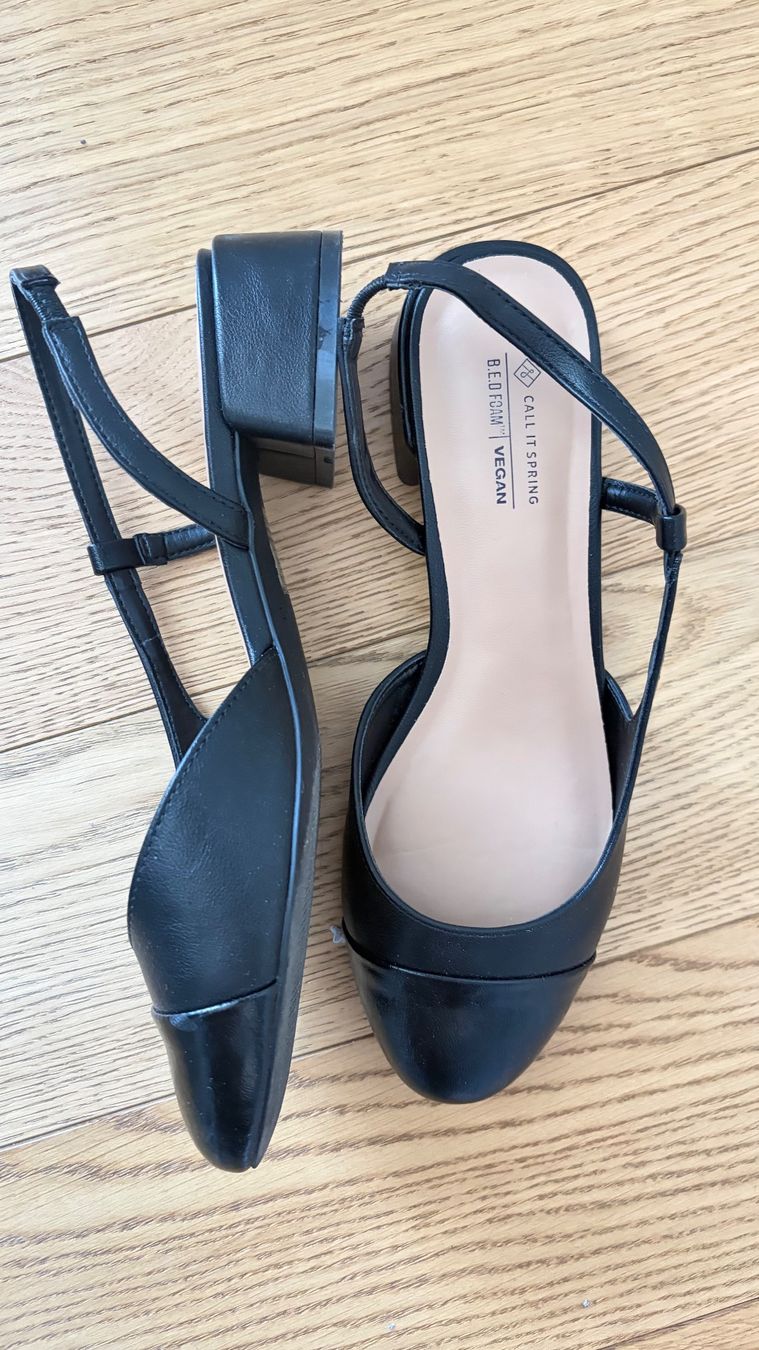 Scarpe da donna: Schwarze Slingpumps Riemchensandalen – Nuovo (secondo la descrizione) da Unterägeri venduto da bea_c6sj 2