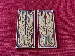 Italienische Militärabzeichen aus Metall Vintage 50/60er Jah