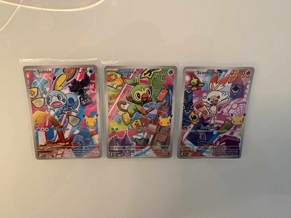 Pokémon Carte collezionabili: Pokemon First Partner Illustration Promo Set - Galar Starter – Nuovo (secondo la descrizione) da Locarno venduto da mar_z75x