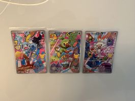 Pokemon First Partner Illustration Promo Set - Galar Starter