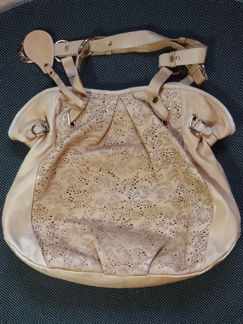 Taschen für Damen: Sac Marco Buggiani en cuir beige - chic & pratique – Gebraucht aus Farvagny-le-Grand von LaCaverne