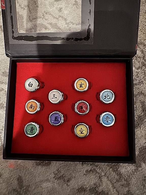 Giochi: Naruto Ringe Set – Nuovo e nell'imballaggio originale da Kirchenthurnen venduto da Nico.99 1
