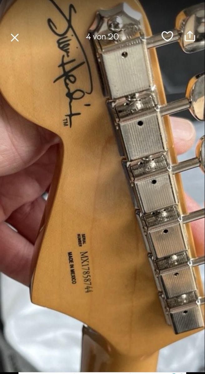 Fender Strumenti musicali: Fender Monterey jimi Hendrix sig new – Nuovo e nell'imballaggio originale da Triesenberg venduto da Duda2011 1
