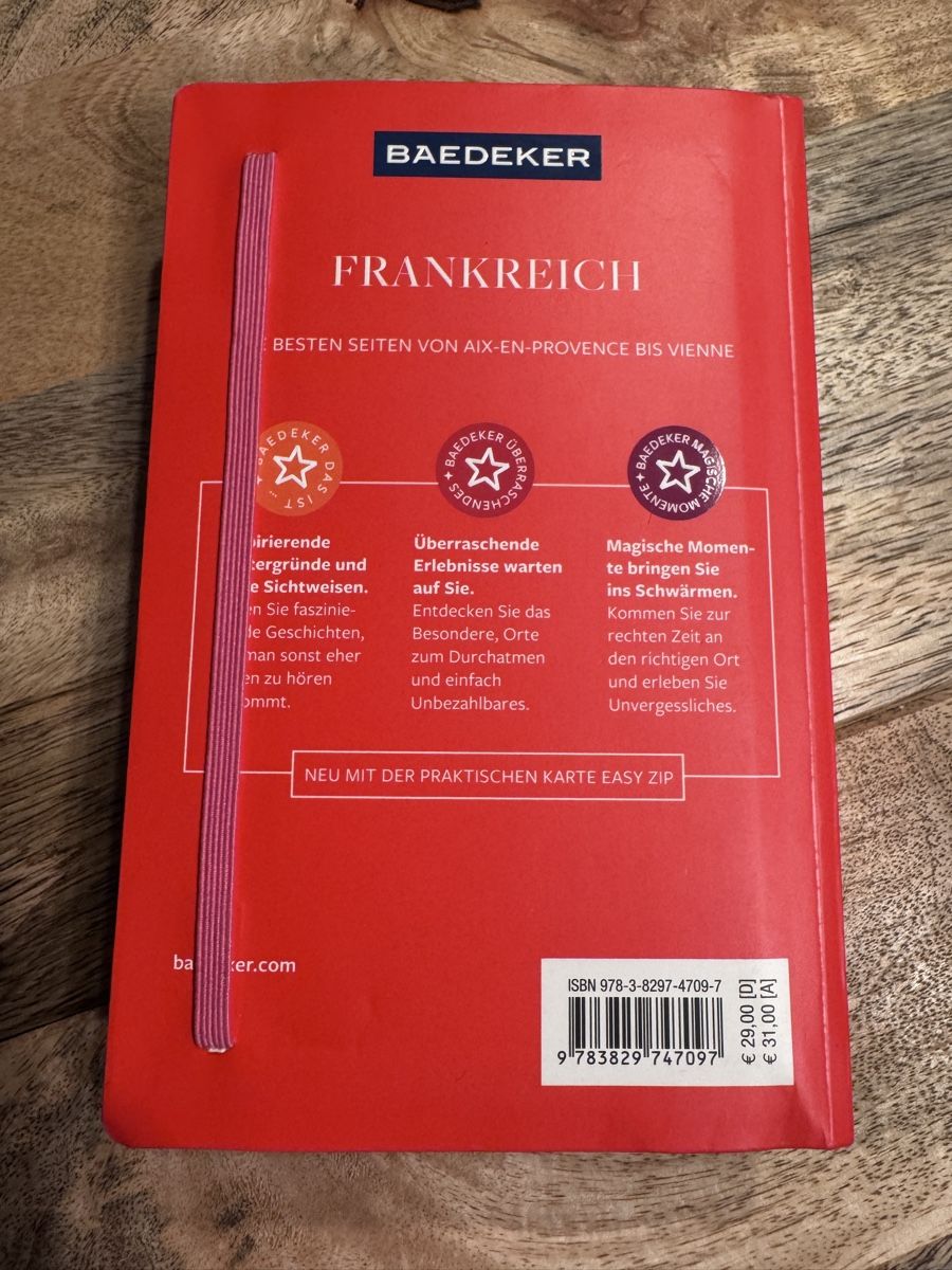 Libri: Reiseführer Frankreich Baedeker – Nuovo (secondo la descrizione) da Zürich venduto da ngu_lt7j 1