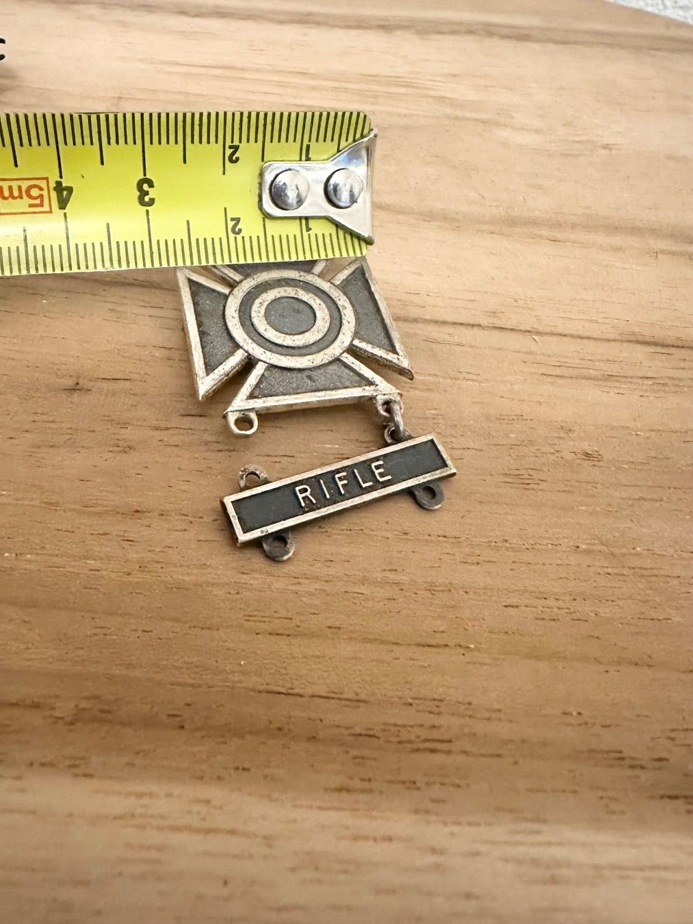 Medaillen: WW2 SOLID STERLING SILVER US ARMY SHARPSHOOTER MARKSMANSHIP – Gebraucht aus Baar von Mic_vL 3