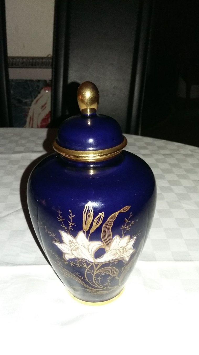 Vasen & Gefässe: Antik Limbury Germany kopal Dekel Vase – Gebraucht aus Bern von Imamrashed