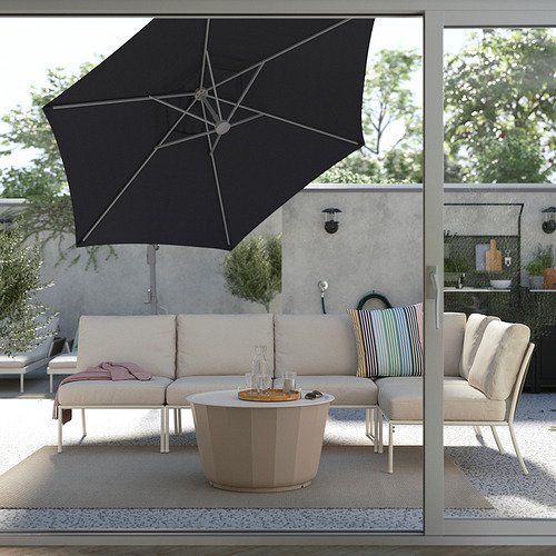 Ikea Ombrelloni: IKEA HISSÖ HäSoschirm 300 anthrazit – Nuovo (secondo la descrizione) da Rothenburg venduto da IKEA_Rothenburg 1
