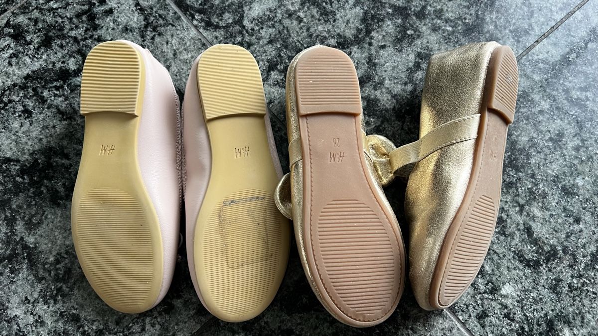 H&M Schuhe für Mädchen: 2 H&M Ballerinas Gr 28 – Gebraucht aus Zollikerberg von Huglina 3