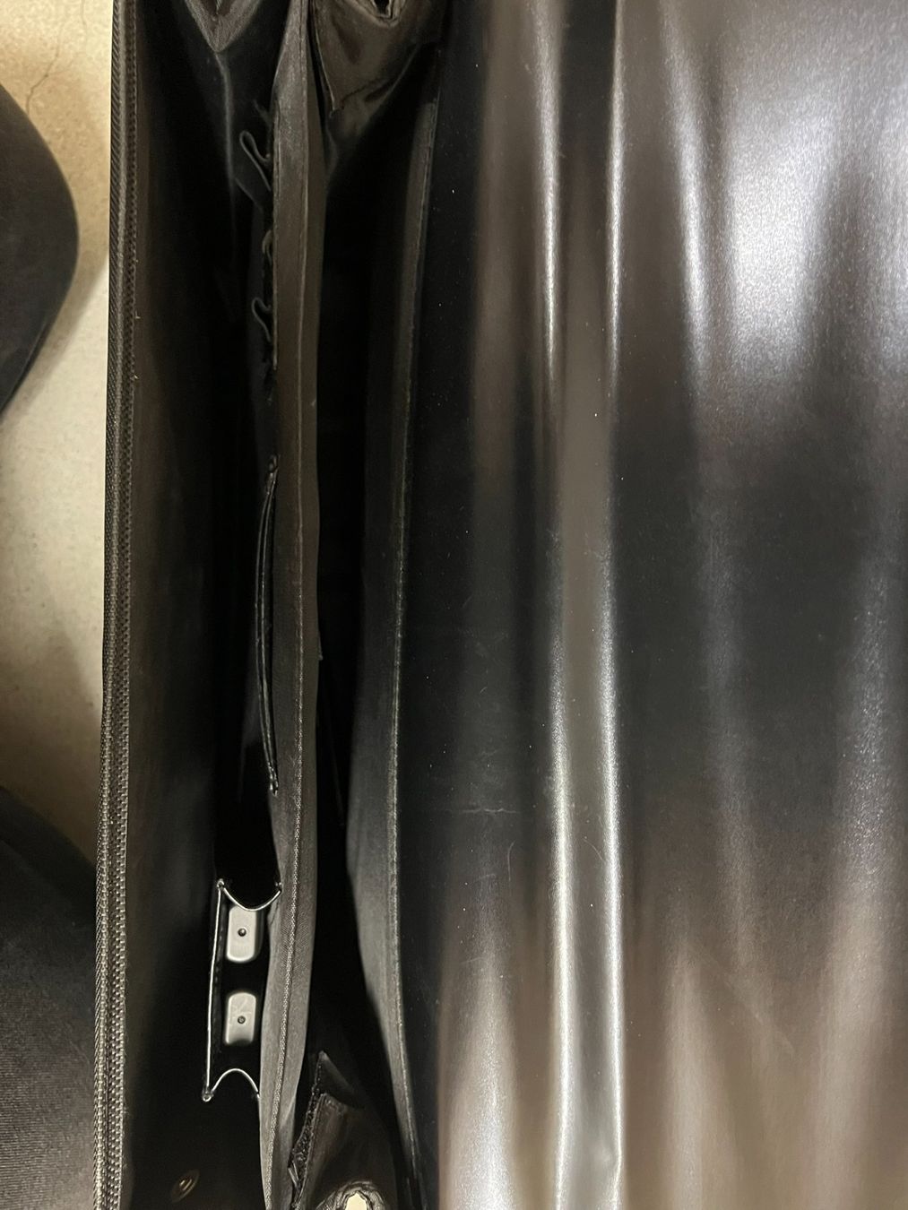 Valigie & Borse: Navyboot Aktentasche schwarz Leder/Nylon gebraucht – Usato da Volketswil venduto da Lootington_Post 3