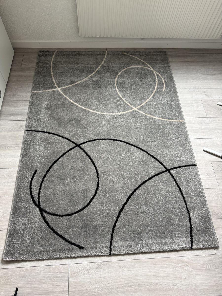 Conforama Teppiche: Tapis design gris moderne - Élégance et confort assurés – Neu (gemäss Beschreibung) aus Rolle von Ken_