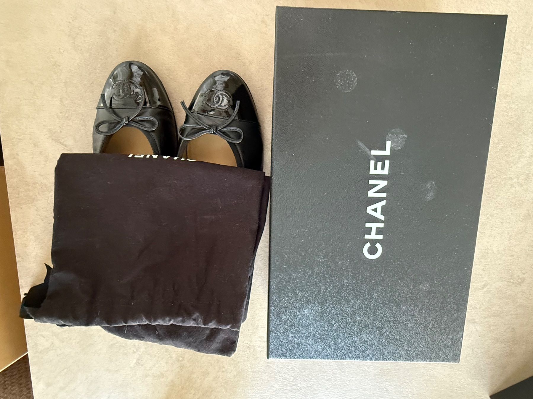 Chanel Scarpe da donna: Chanel Ballerinas Schwarz Grösse 40.5 – Usato da Meggen venduto da nat_z89l 6