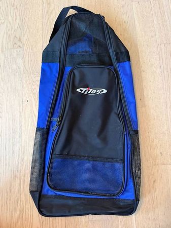 Tilos Flossentasche / Mesh-Bag für Tauchausrüstung - wie neu