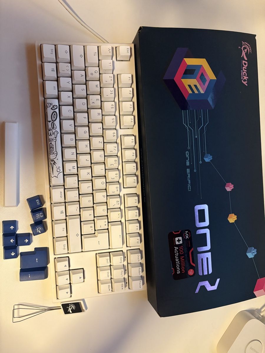 Ducky Claviers: Ducky One 2 80% White Tastatur – Neuf (Voir description) à Zwillikon par nti_j8gs 1