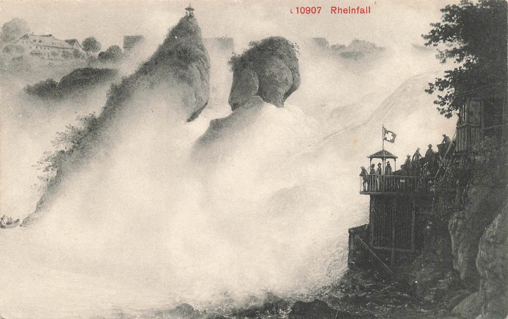 Cartoline postali: Rheinfall Schaffhausen – Usato da Biasca venduto da Blenio71