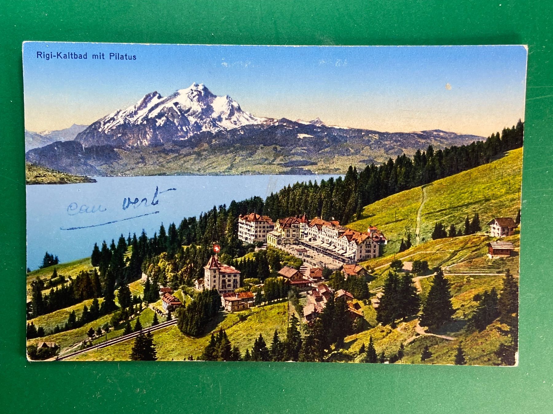 Cartoline postali: Rigi-Kaltbad mit Pilatus – Usato da Steg VS venduto da _vinci_