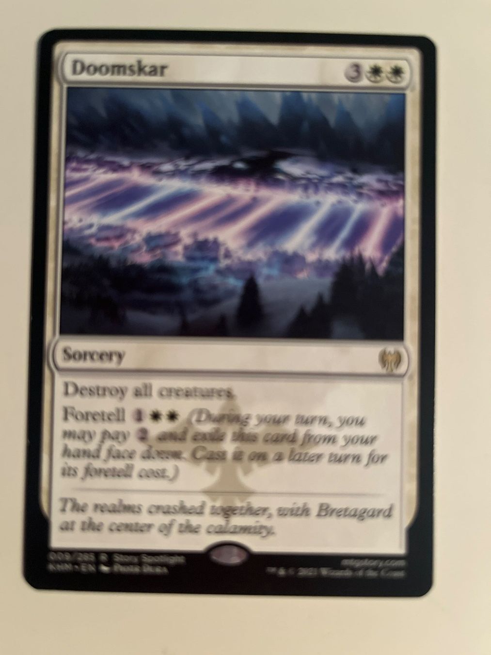 Magic The Gathering Sammelbilder & Trading cards: 1 x Doomskar - Magic: The Gathering - MtG – Gebraucht aus Kriens von Shadi1980