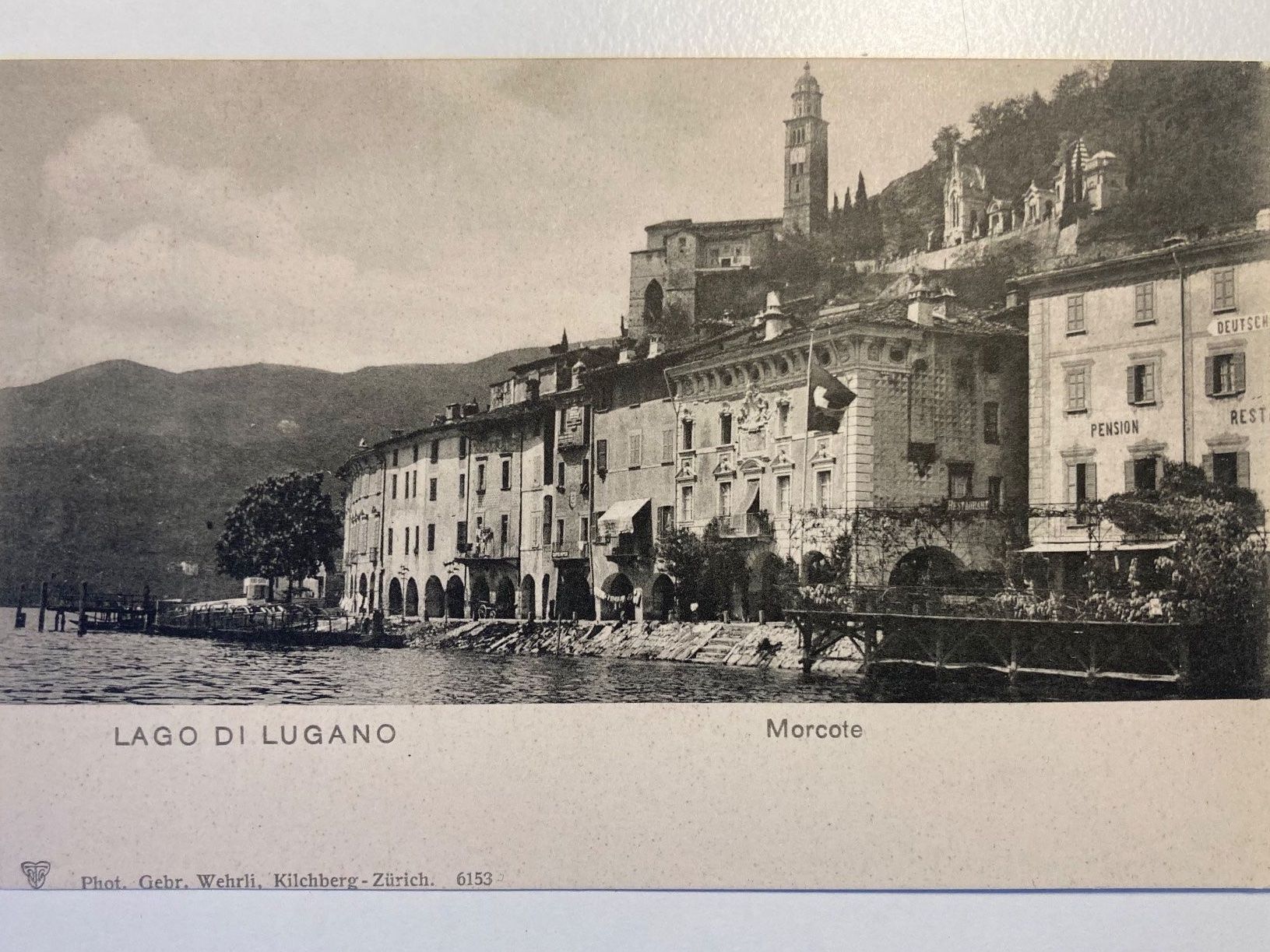 Cartoline postali: Morcote lago di Lugano – Nuovo (secondo la descrizione) da Lumino venduto da Givo