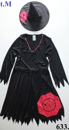 Costume sorcière / Hexe t. M   NEU!