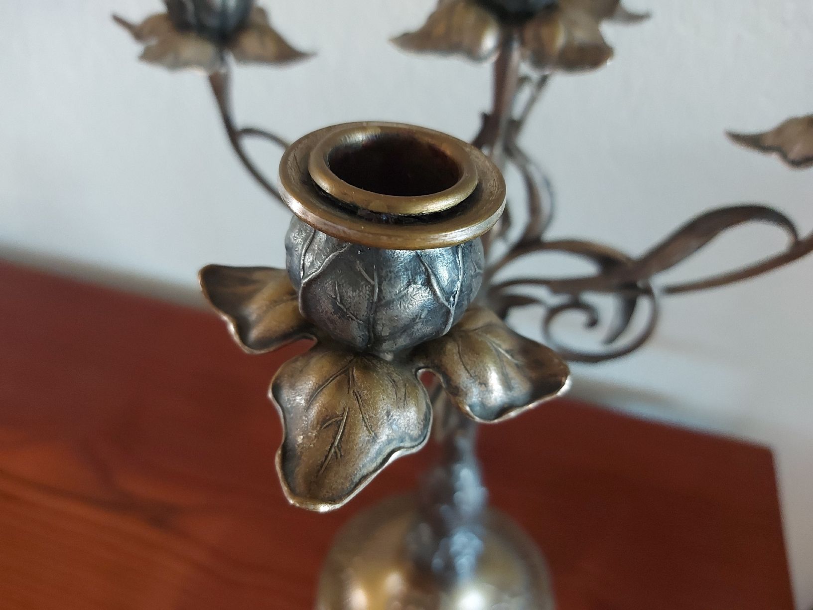 WMF Portacandele: WMF Jugendstil Kerzenständer 5-flammig – Usato da Ostermundigen venduto da son_vd9k 2