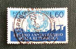 Briefmarken aus Italien gestempelt  Siehe Original Fotos.