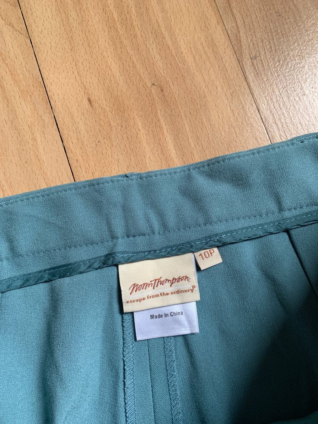 Hosen: NORM THOMPSON - Vintage Hose türkis 38 – Gebraucht aus Zürich von Diazaio 2