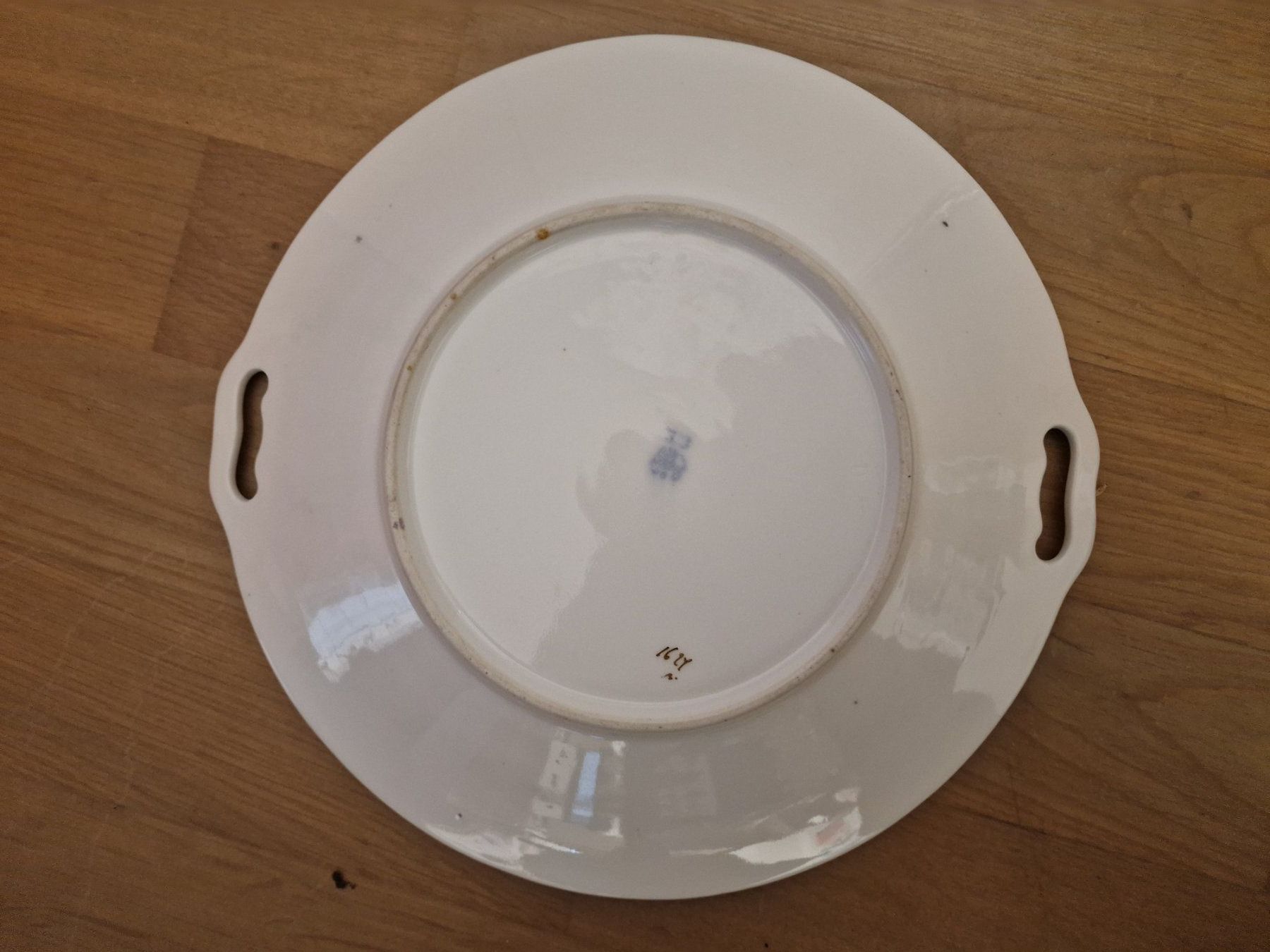Piatti di portata: Vintage Servierplatte mit Fruchtdekor, Durchmesser ca. 26cm – Usato da Zürich venduto da Allerlei_Shop 8