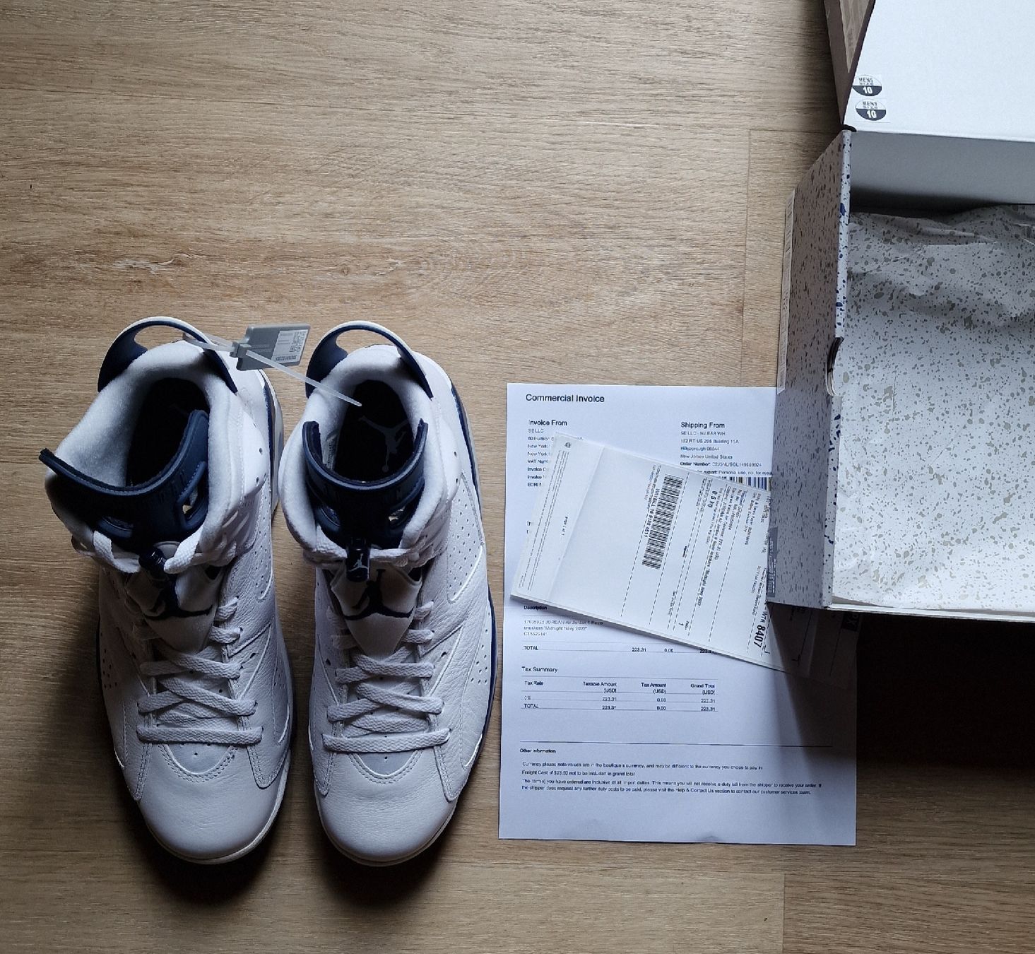 Jordan Scarpe da uomo: NIKE AIR JORDAN 6 RETRO MIDNIGHT NAVY – Nuovo e nell'imballaggio originale da Fischingen venduto da RWB6 2
