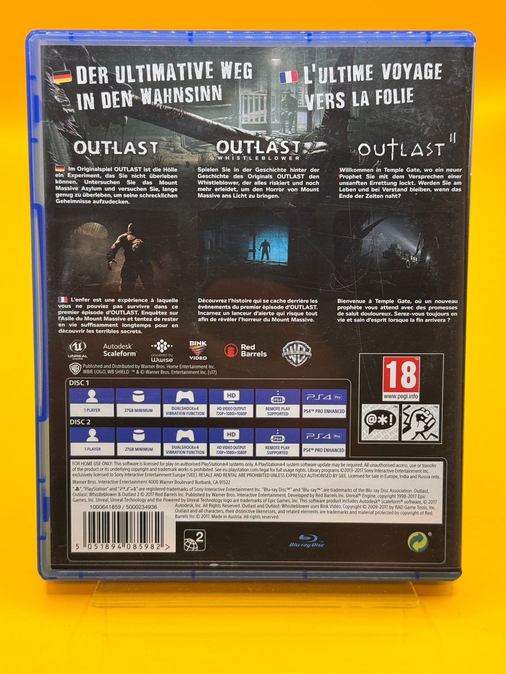 Sony Giochi: Outlast Trinity PS4 - Horror Game – Usato da Oberwil b. Zug venduto da silver2024 1