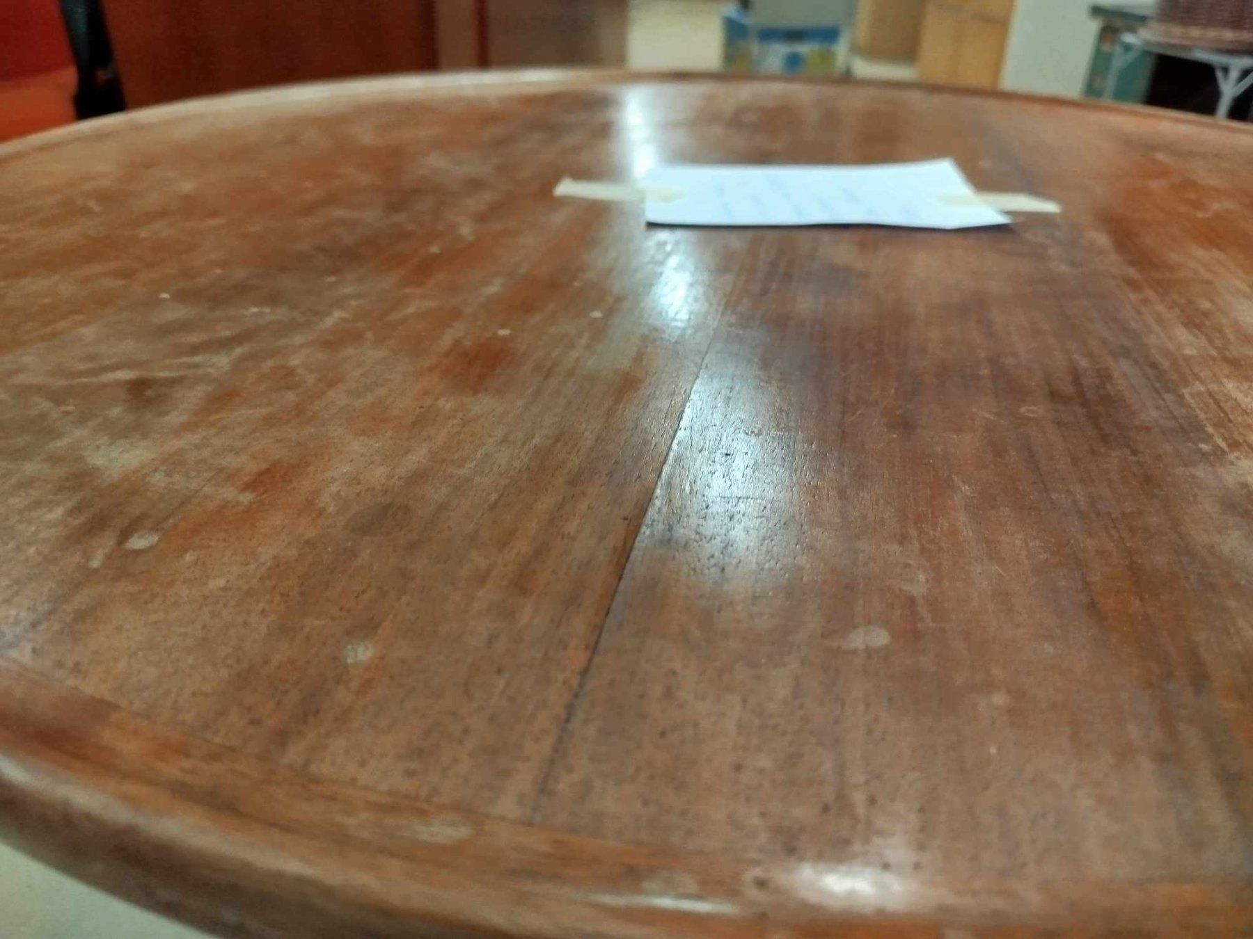 Tische: Vintage art deco  table circulaire – Gebraucht aus La Chaux-de-Fonds von Emmaus2300CDF 5