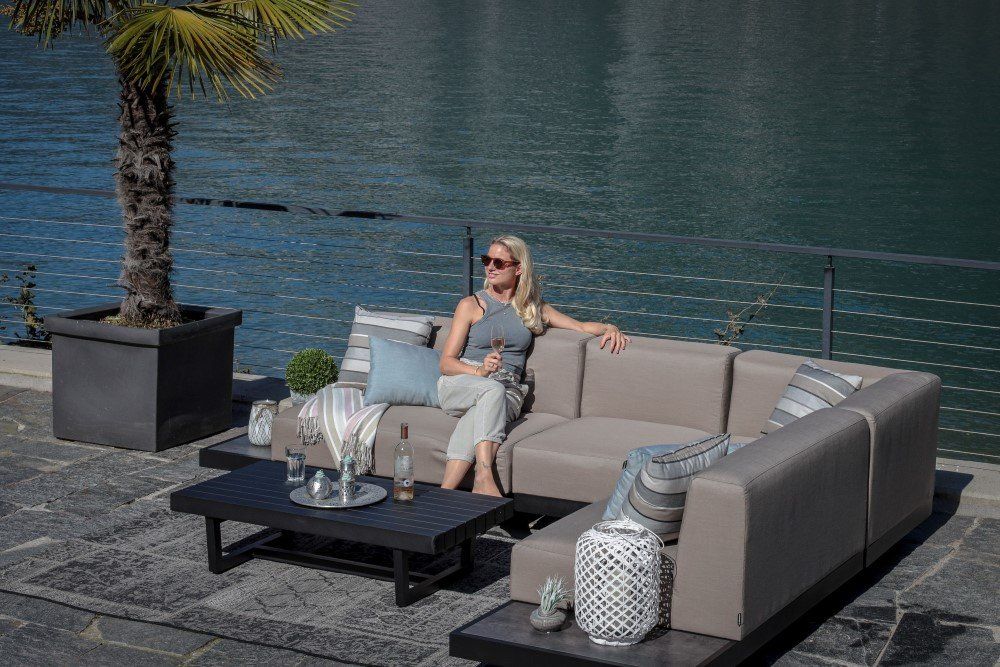 Sofas: Allwetter Lounge - Sunbrella Gartenlounge – Neu und originalverpackt aus Bern von rattan-lounge 3