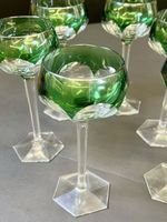 Weinkelche Überfangglas Bleikristall